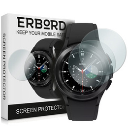 Защитное стекло 2х Erbord для дисплея смарт часов Samsung Galaxy Watch 4 46mm Classic