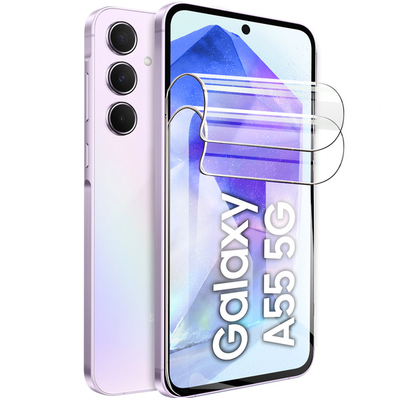 2x гидрогелевая пленка для iPhone 15 Pro Max, гидрогелевая пленка ERBORD