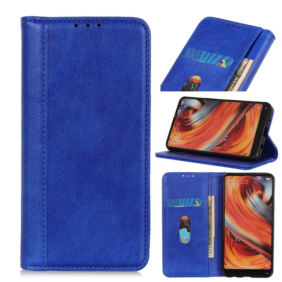Чохол із клапаном Split Leather для Xiaomi Redmi Note 15 Pro Plus 5G