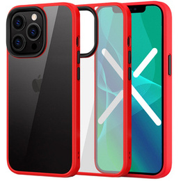 Чехол до iPhone 13 Pro, ERBORD Hybrid Case, красный