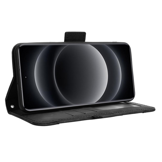 Футляр з клапаном для Xiaomi 14 Ultra, Card Slot, чорний