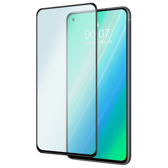 2x Загартоване скло для Realme 8 5G, ERBORD 3D для всього екрану