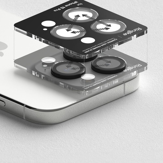 Cтекло Ringke для камеры iPhone 15 Pro / 15 Pro Max