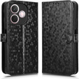 Чохол-фліп для Oppo A5 Pro 5G, Wallet Rhombus, чорний