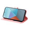 Чохол-книжка для Xiaomi Redmi Note 13 Pro 5G, Mandala, рожевий rose gold