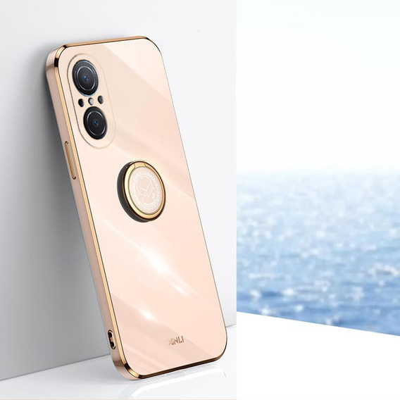 Чoхол до Huawei Nova 9 SE, Electro Ring, рожевий