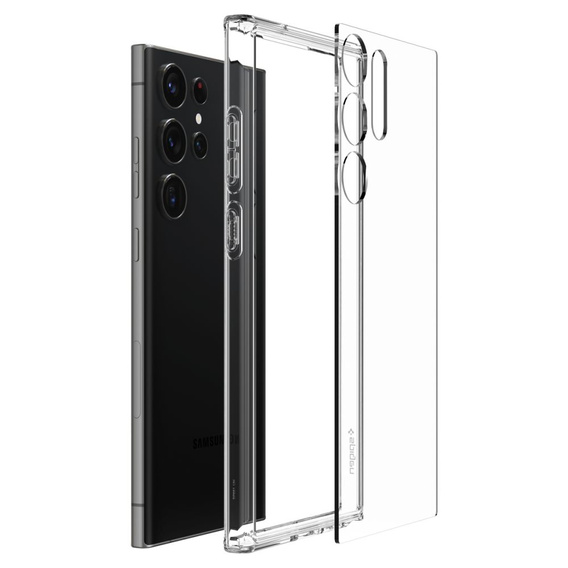 Чехол Spigen до Samsung Galaxy S23 Ultra, Ultra Hybrid, прозрачный