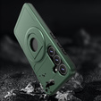 Чехол MagSafe для Samsung Galaxy S24, Military Magnet, чёрный