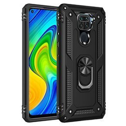 Броньований Чoхол до Xiaomi Redmi Note 9, Nox Case Ring, чорний