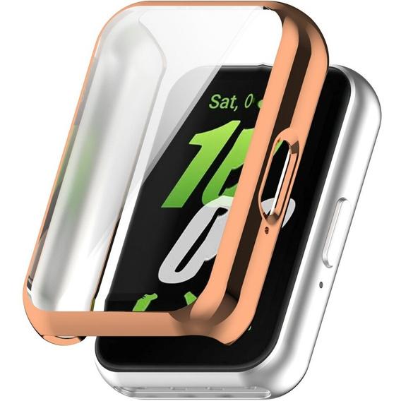 Чохол 2в1 з захисним екраном для Xiaomi Redmi Watch 3 Lite / Watch 3 Active, рожевий rose gold
