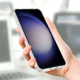 Чехол для Samsung Galaxy S23 FE, для MagSafe, Hybrid Case, прозрачный