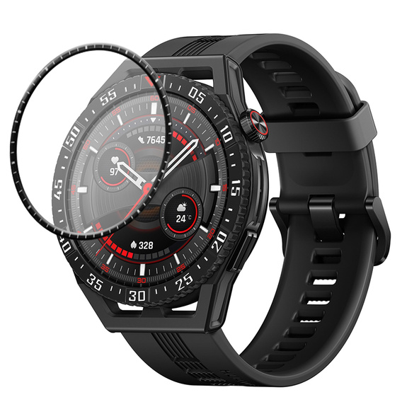 2x Гибридное стекло ERBORD для Huawei Watch GT 3 SE