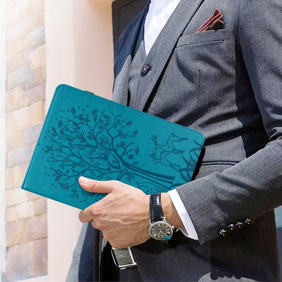 Чехол-накладка для Huawei MatePad SE 10.4, tree, синий