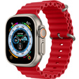 Силіконовий ремінець Apple Watch 1/2/3/4/5/6/7/8/SE/ULTRA 42/44/45/49mm, Red