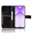 Откидной чехол для Oppo A80, Crazy Horse Wallet, чёрный