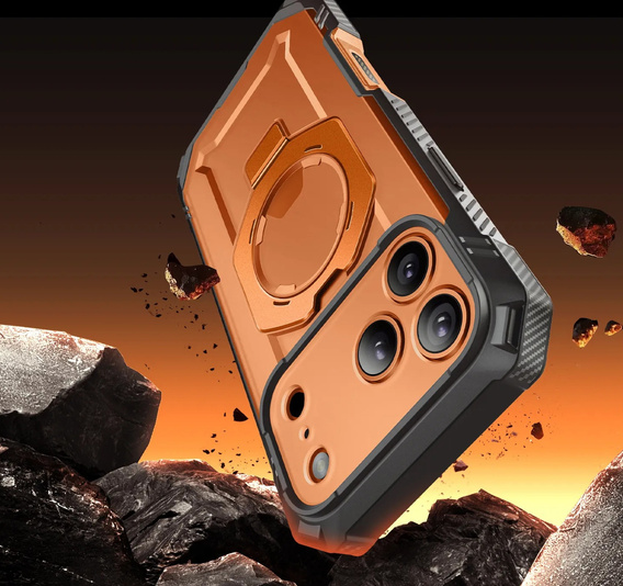 Чехол Supcase Unicorn Beetle Grip Mag с кольцом MagSafe для iPhone 17 Pro