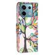 Откидной чехол для Xiaomi Redmi Note 13 Pro 5G, Wallet, Tree of Life