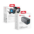 FORCELL Настольное зарядное устройство 2x USB Type-C 2x USB-A 100 Вт 5A GaN PD QC4.0, серый