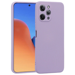 Чехол до Xiaomi Redmi 12, Silicone Lite, фиолетовый