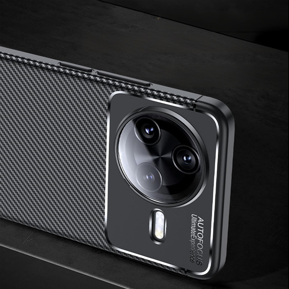 Чехол до Xiaomi Poco F7 Ultra, Carbon, чёрный