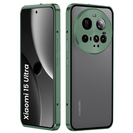 Чехол для Xiaomi 15 Ultra, Frame Case, зелёный