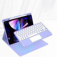 Чохол + клавіатура iPad Air 10.9 4 2020 / 5 2022, Touchpad, фіолетовий