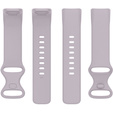 Резиновый браслет Softband для  Fitbit Charge 5 - Light Purple