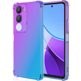 Чохол для Vivo Y19s, Gradient Dropproof, Фіолетовий / синій