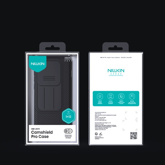 Бронированный чехол Nillkin для OnePlus 13, CamShield Pro, чёрный