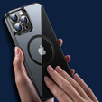 Чoхол до iPhone 14 Pro Max, ERBORD Hybrid MagSafe Case, чорний