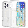 Чехол для iPhone 17 Pro Max, для MagSafe, блеск - прозрачный