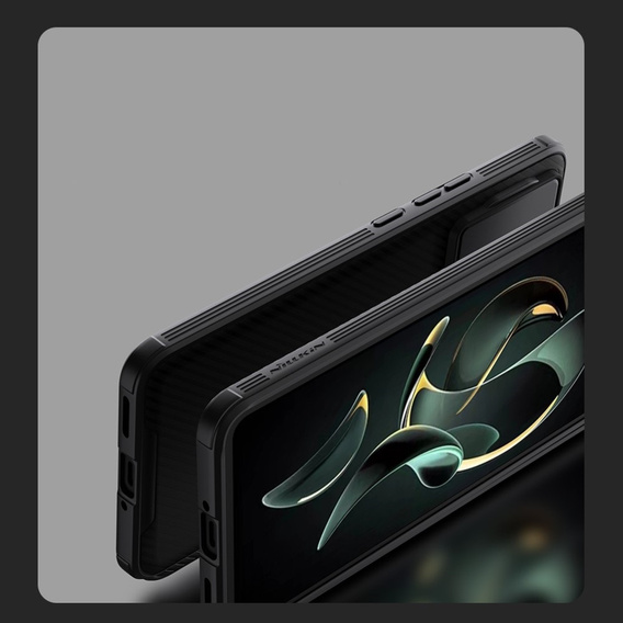 Чохол для Xiaomi 13T/13T Pro, броньований Nillkin, CamShield Pro, чорний