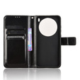 Откидной чехол для Vivo X200 Pro 5G, Crazy Horse Wallet, чёрный