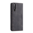 Чехол CASEME для Samsung Galaxy A50, Leather Wallet Case, чёрный