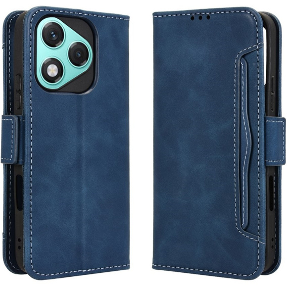 Откидной чехол для Honor 400 Lite, Card Slot, темно-синий