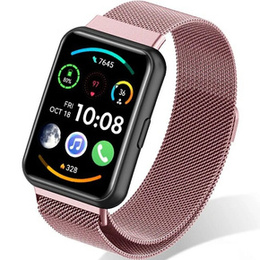 Браслет  MilaneseBand для Huawei Watch Fit 2 - Rose Pink