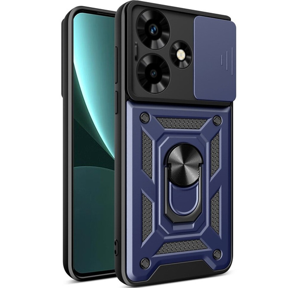 Чохол NOX Camera Slide Infinix Hot 30, CamShield Slide, синій