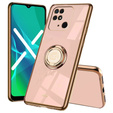 Чoхол до Xiaomi Redmi 10C, Electro Ring, рожевий