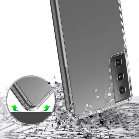Чoхол до Samsung Galaxy S21+ Plus, Fusion Hybrid, прозорий
