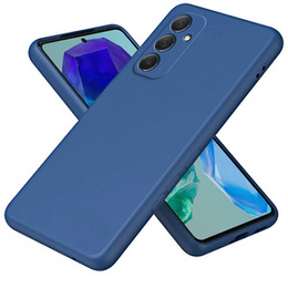 Чoхол до Samsung Galaxy M55 5G, Silicone Lite, темно-синій