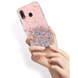 Чoхол до Samsung Galaxy A20E, Glittery, рожевий