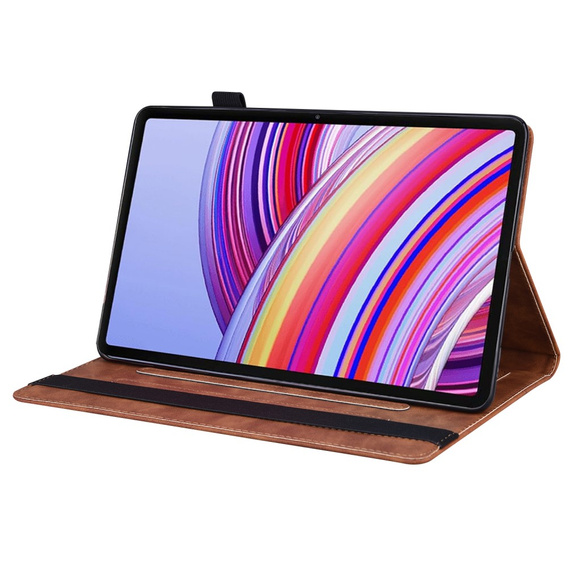 Чехол для Xiaomi Redmi Pad Pro / Xiaomi Poco Pad, Classic, с местом для стилуса, коричневый