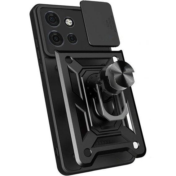 Чехол NOX Camera Slide Motorola Edge 50 Neo / Motorola ThinkPhone 25, CamShield Slide, чёрный