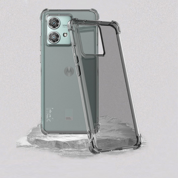 Чехол IMAK до Motorola Edge 40 Neo, Dropproof, прозрачный / черный