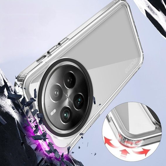 Чoхол до Realme 12 Pro 5G / 12 Pro+ 5G, Fusion Hybrid, прозорий