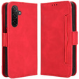 Откидной чехол для Samsung Galaxy A36, Card Slot, красный