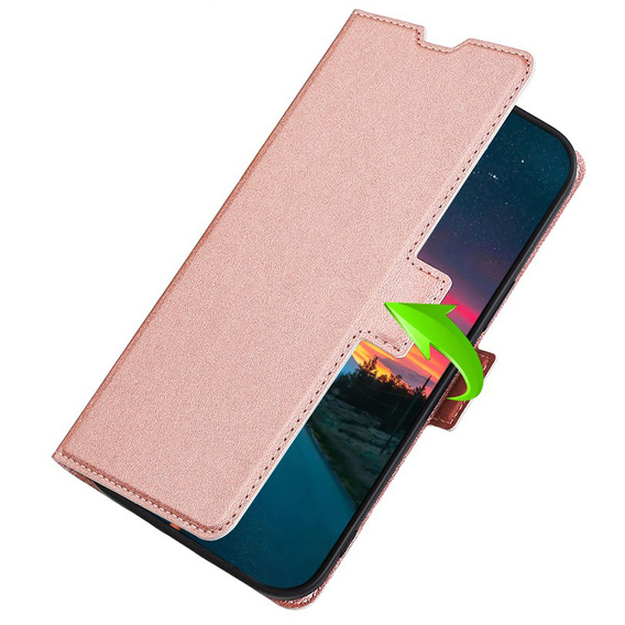 Чохол-книжка для Xiaomi 12 Pro, Wallet, рожевий rose gold