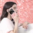 Чехол для Samsung Galaxy Z Flip 5 5G, Блеск, розовый
