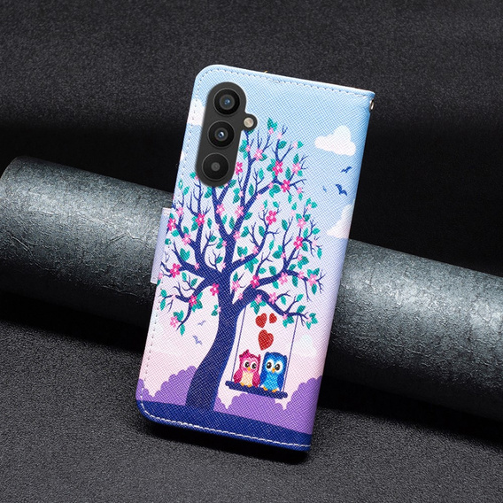 Чохол-книжка для Samsung Galaxy A25 5G, Wallet, Two Owls, м'яти + скло 9H