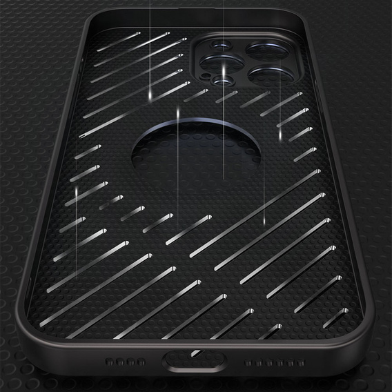 Чохол R-JUST RJ57 для iPhone 14 Pro Max, броньований, для MagSafe, сріблястий